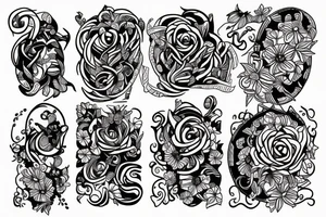 womb tattoo tattoo idea