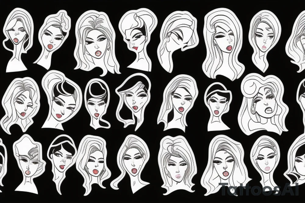 two female detectives tattoo idea