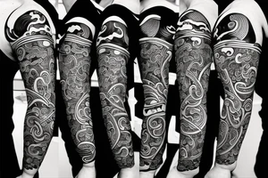 Samurai Frog tattoo idea