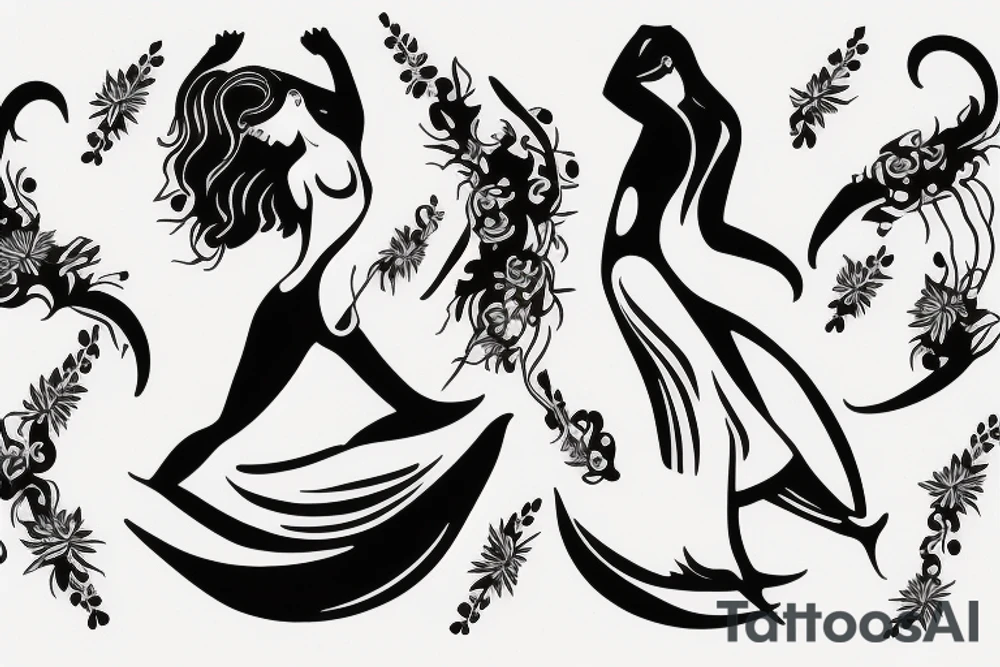 Holy woman, oh, my holy dancer tattoo idea