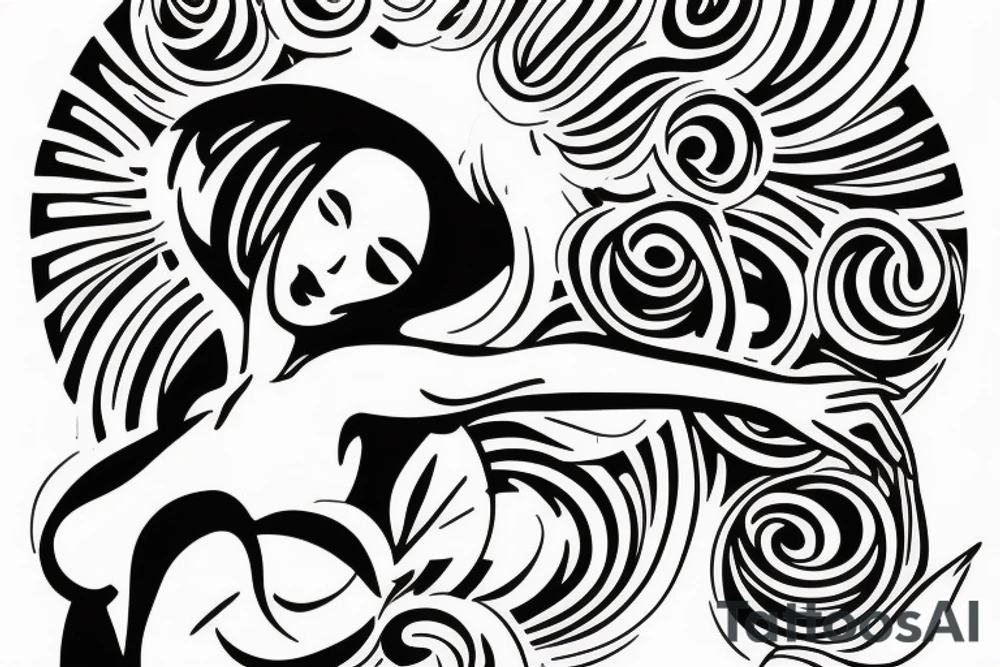 Holy woman, oh, my holy dancer tattoo idea