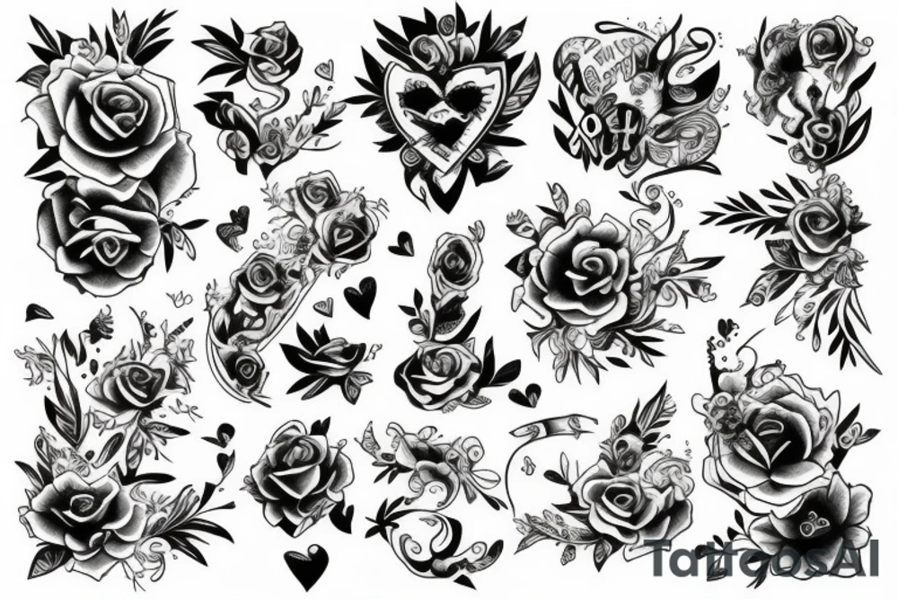 love tattoo idea