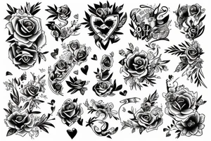 love tattoo idea