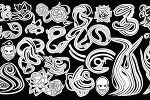 consciousness, awareness, energy tattoo idea