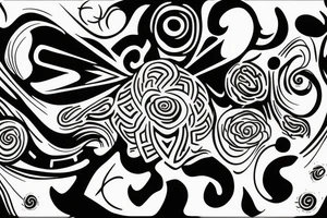 consciousness, awareness, energy tattoo idea