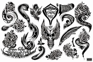 with pain comes strength tattoo idea
