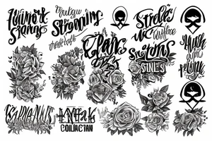 with pain comes strength tattoo idea