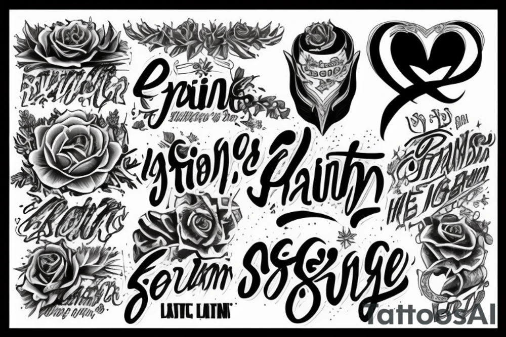 with pain comes strength tattoo idea