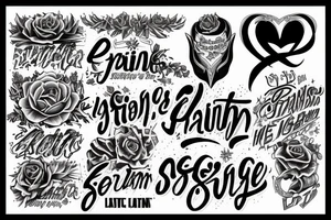 with pain comes strength tattoo idea