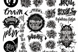 with pain comes strength tattoo idea