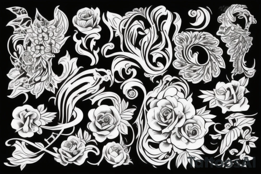 Перестрелка в Северном Голливуде tattoo idea