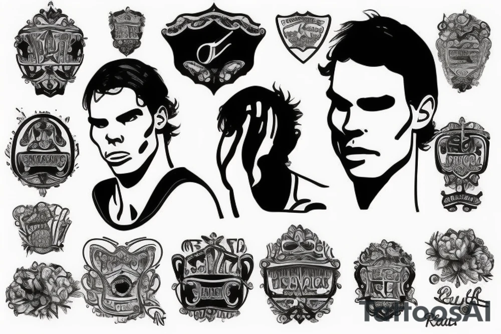 Rafa nadal tattoo idea