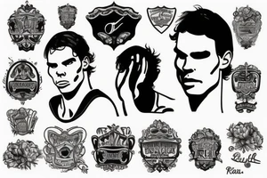 Rafa nadal tattoo idea