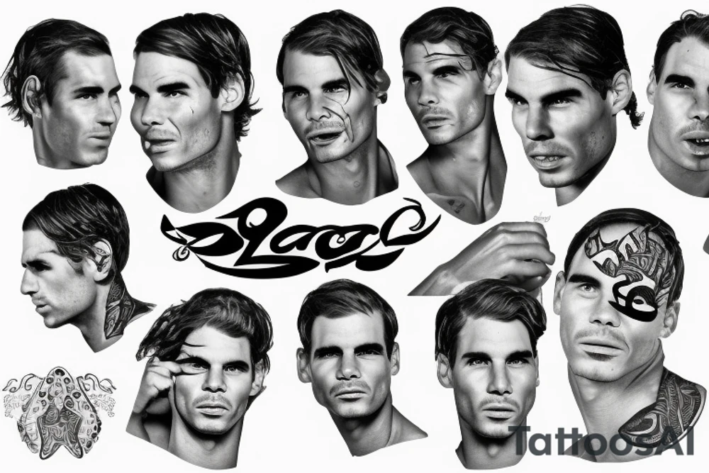 Rafa nadal tattoo idea