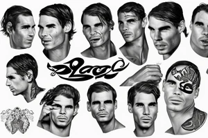 Rafa nadal tattoo idea