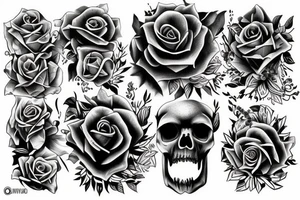 Half is double tattoo idea