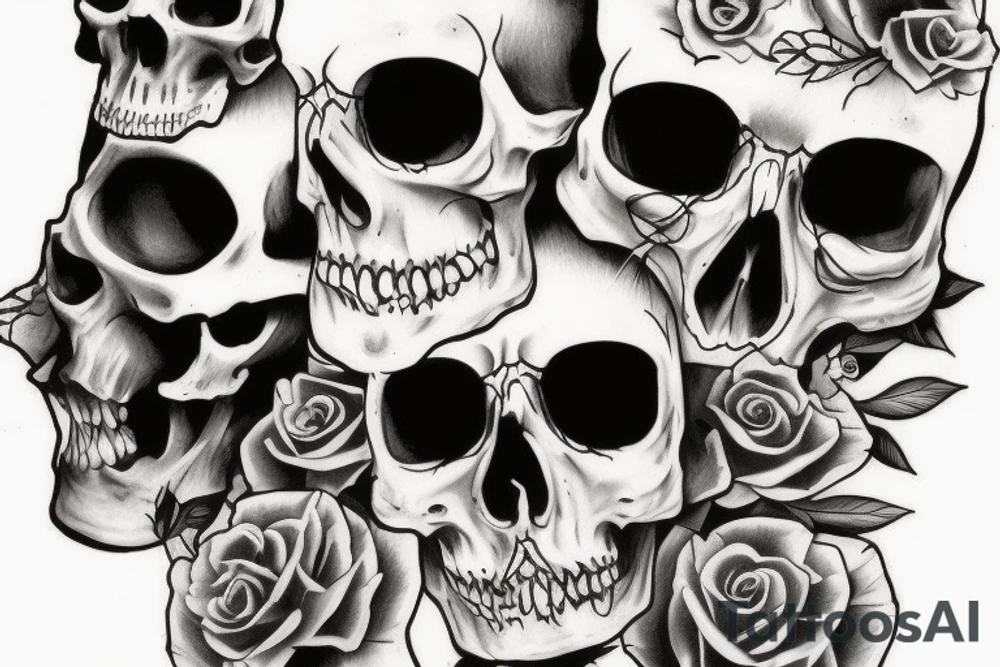 Scull tattoo idea