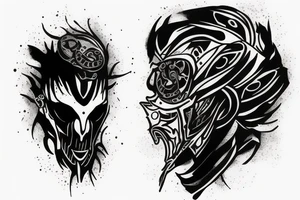 Mark of the outsider, dishonored, corvo tattoo idea