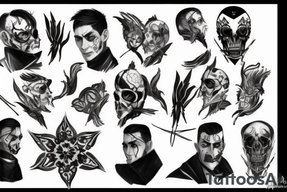 Mark of the outsider, dishonored tattoo idea