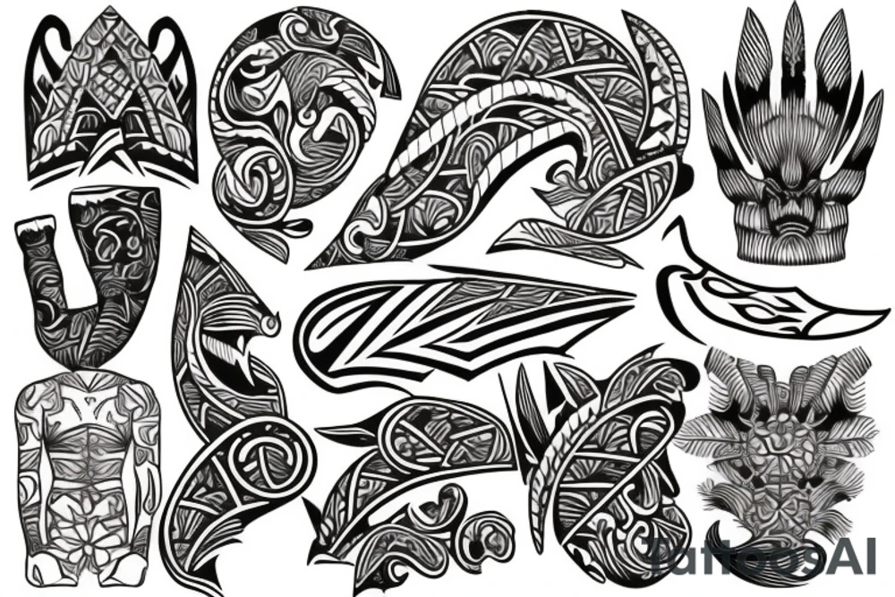 Polynesian tattoo idea