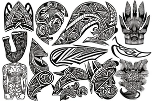 Polynesian tattoo idea