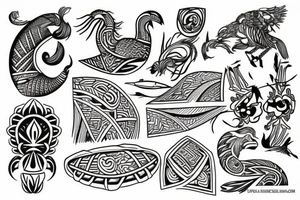 Polynesian tattoo idea