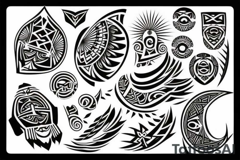 Polynesian tattoo idea