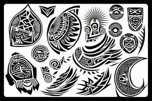 Polynesian tattoo idea
