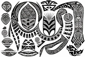 Polynesian tattoo idea