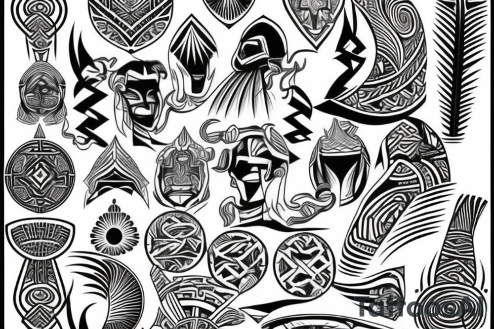 Polynesian tattoo idea