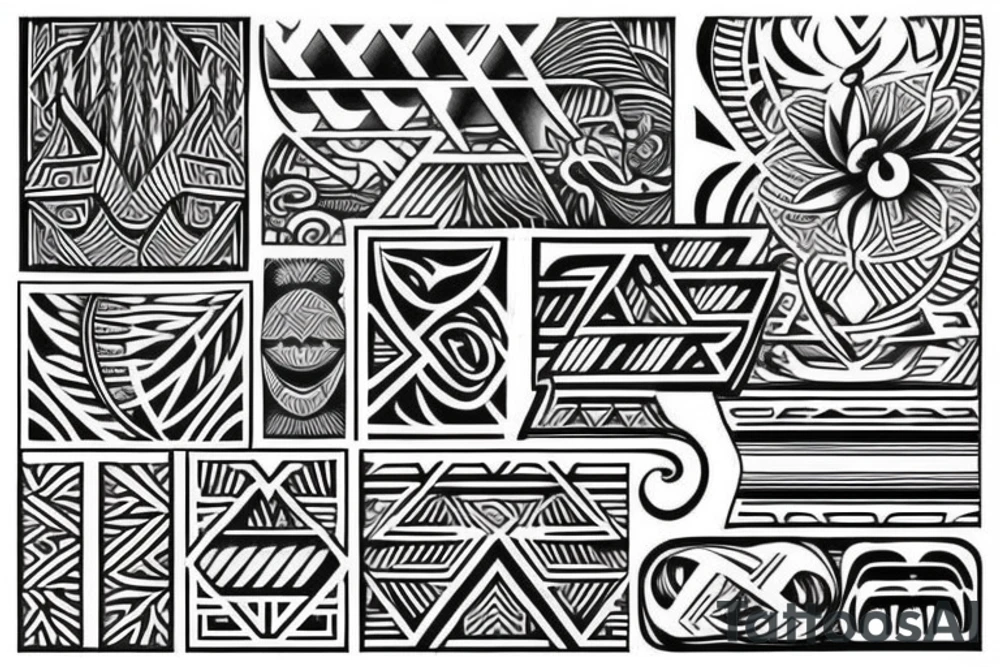 Polynesian tattoo idea