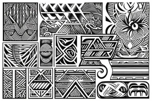 Polynesian tattoo idea