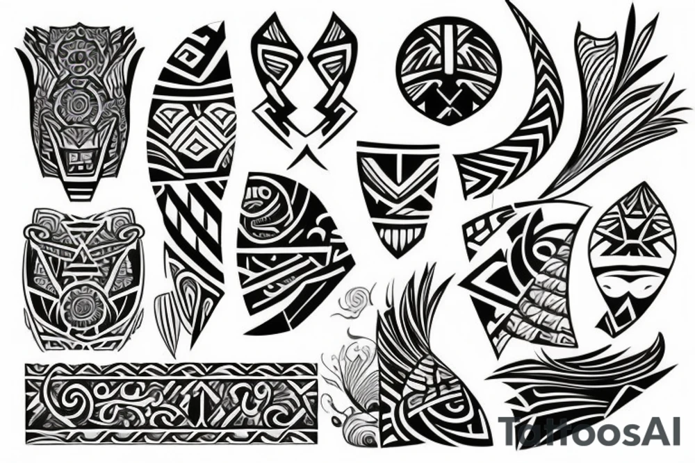 Polynesian tattoo idea