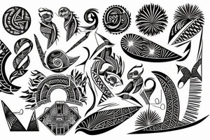 Polynesian tattoo idea