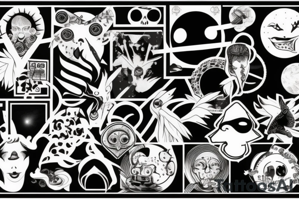 Planet Psycho tattoo idea