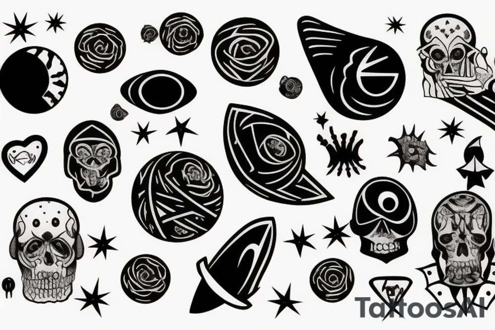 Planet Psycho tattoo idea