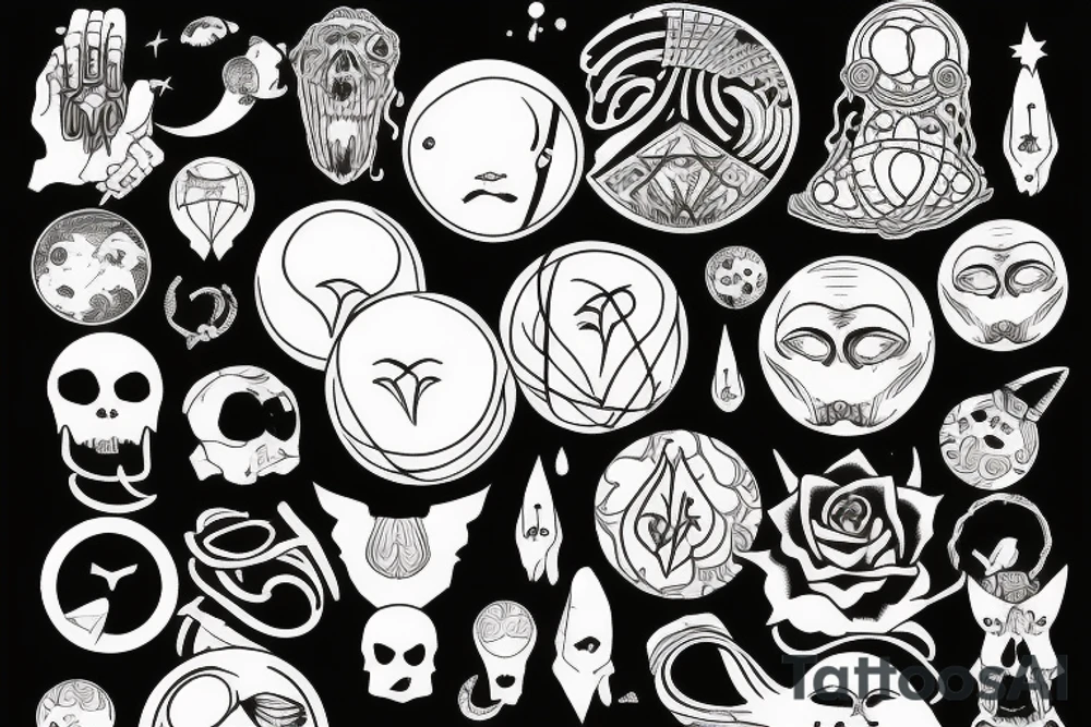 Planet Psycho tattoo idea