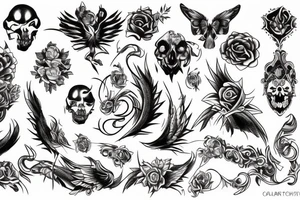 too high walls tattoo idea