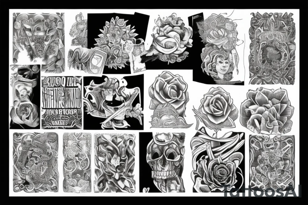 too high walls tattoo idea