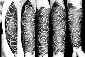 Space time tattoo idea