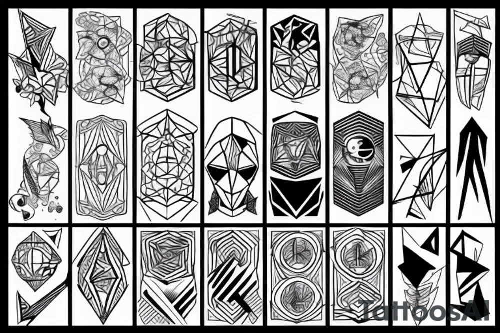 Space time tattoo idea