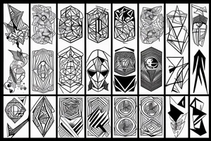Space time tattoo idea
