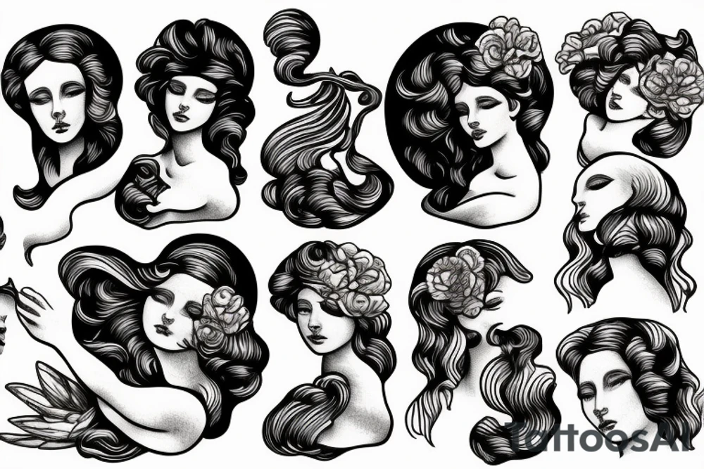 Birth of Venus tattoo idea