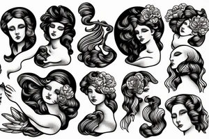 Birth of Venus tattoo idea