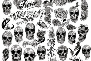 lil revive tattoo idea