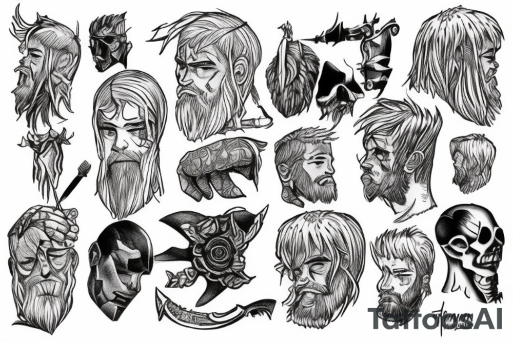 Thorfinn tattoo idea