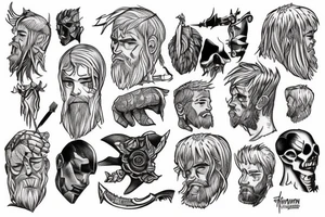 Thorfinn tattoo idea