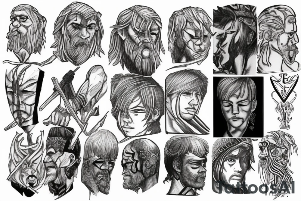 Thorfinn tattoo idea
