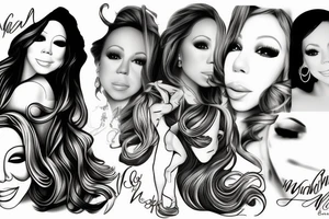 Mariah Carey tattoo idea