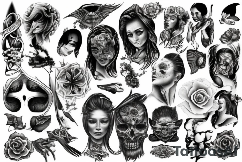 heaven tattoo idea